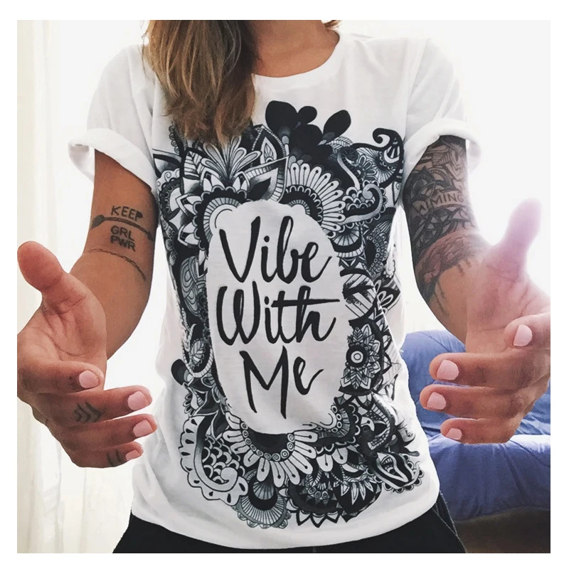 Женская блузка с коротким рукавом и o образным вырезом большие размеры лето 2017|women