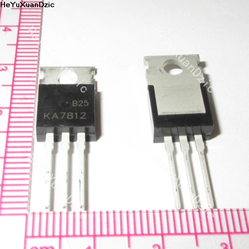 10Pcs/ lot KA7812ETU KA7812 7812 IC REG LINEAR 12V 1A TO220-3 Three-terminal regulator New Original Product | Обустройство дома