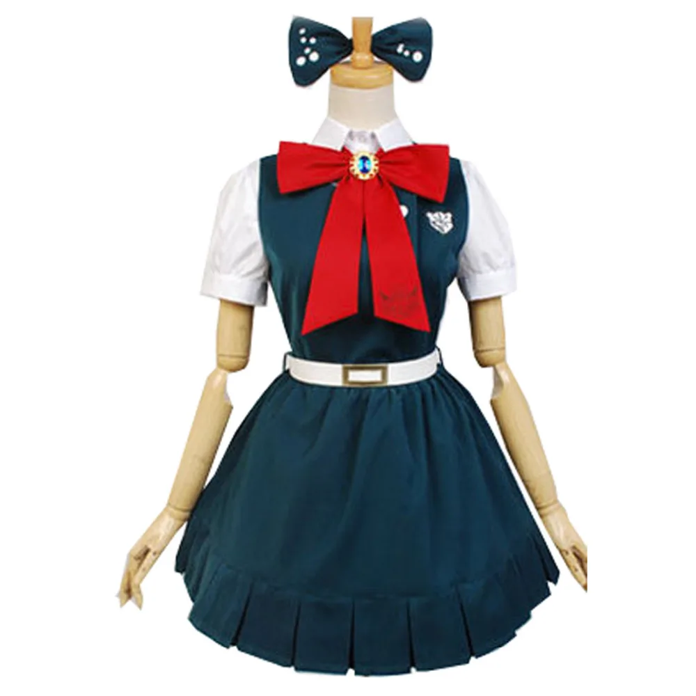 2018 супер данганронпа 2 Sayonara Zetsubo Gakuen Sonia Nevermind платье Косплей Костюм|cosplay costume|dress
