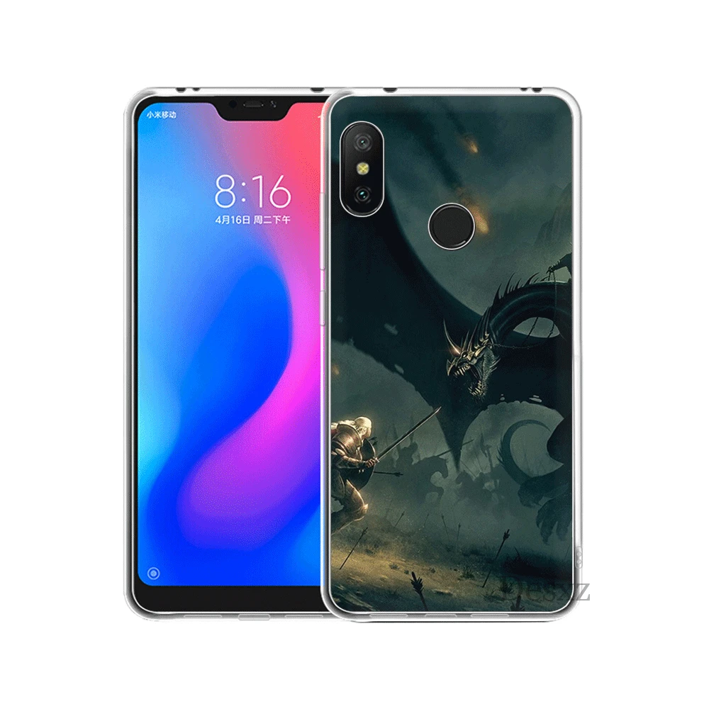 Мягкий ТПУ чехол Властелин Колец Хоббит Гэндальф для Xiaomi Redmi 4A 4X 5 5A Plus 6 6A Pro S2 7 Go