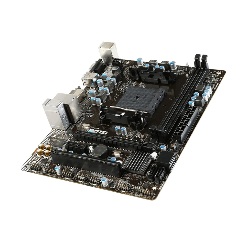 MSI A68HM NANO материнской FM2 + Поддержка двухканальной DDR3 Слоты VGA DVI-D SATA 6 ГБ/сек. USB 2 0 3