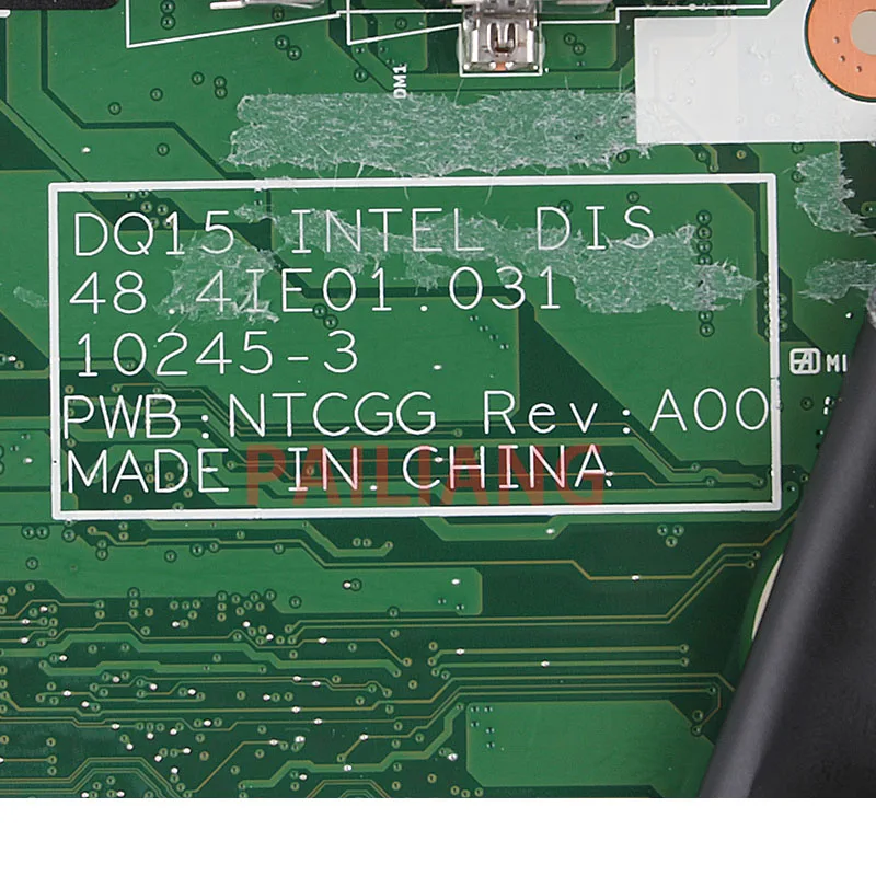 Материнская плата PAILIANG для ноутбука DELL Inspirion 15R N5110 материнская ПК HM65 CN-0NKC7K 0NKC7K
