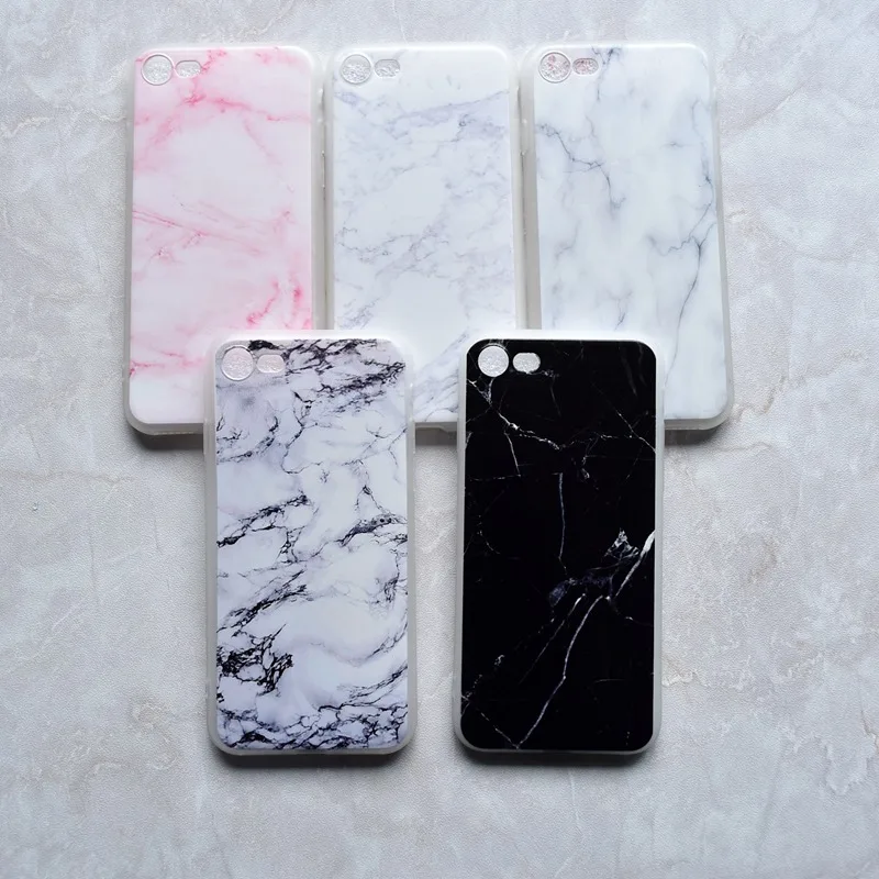 Горячий Мраморный Камень Шаблон мягкий силиконовый Чехол Для iPhone 6 Крышка iphone S