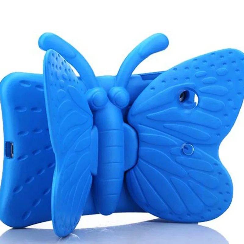 Kids Case For iPad Mini 2 3 4 5 Tablet Cover ipad mini 234 7.9&quotNon-toxic Cartoon Butterfly EVA Shockproof Stand Shell | Компьютеры и
