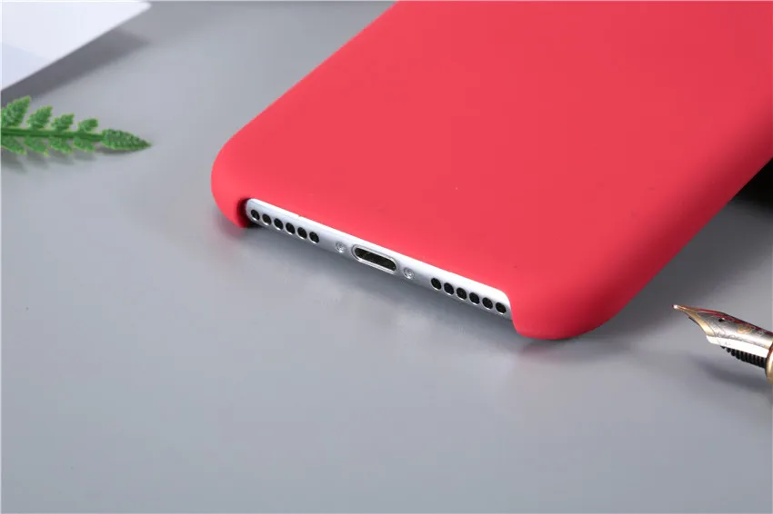 Мягкий резиновый силиконовый чехол для apple iphone xs max xr x 8 7 6 6s plus 5 5S se fundas официальная задняя крышка для телефона