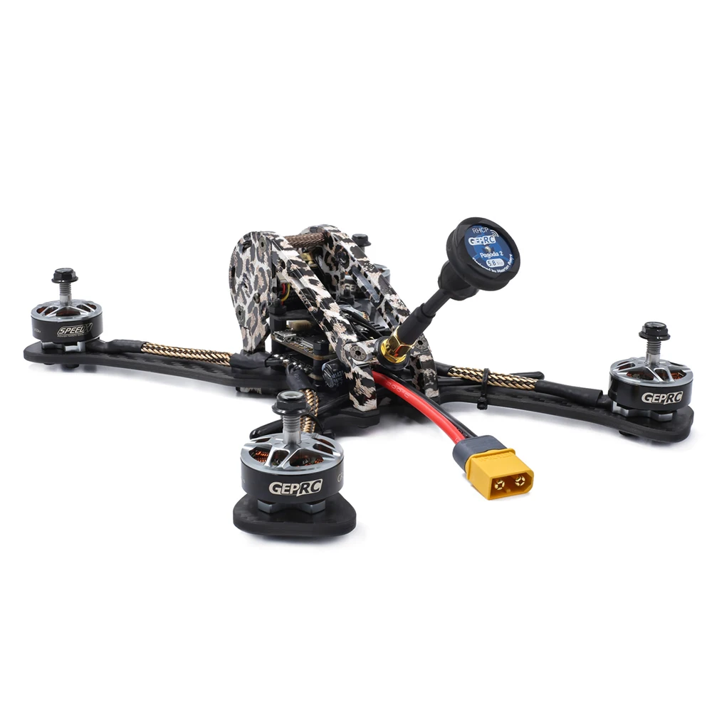 GEPRC GEP LSX5 RC FPV гоночный Дрон Leopard 230 мм 2306 2450kv бесщеточный мотор SPAN F4 контроллер