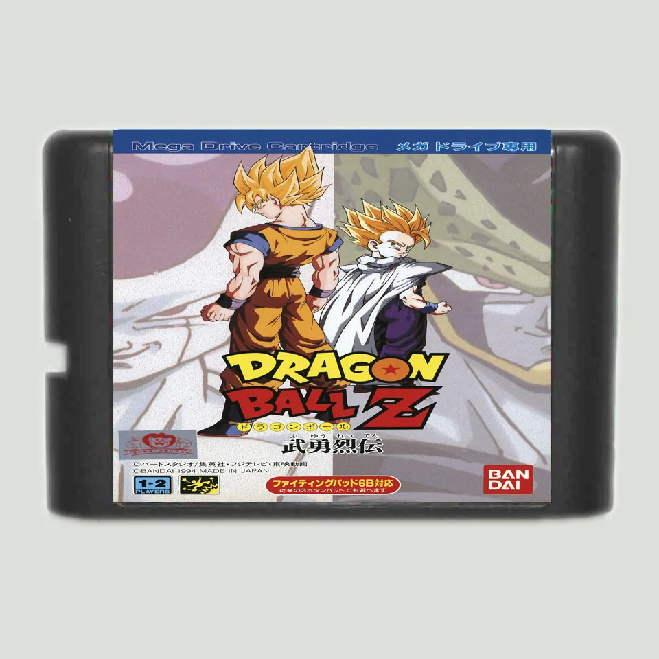 16 битная игровая карточка SEGA MD Dragon Ball Z для Sega Mega Drive Genesis|sega md game card|sega games16 bit |