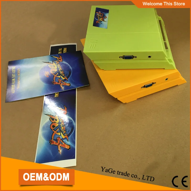 Новейшая мульти игровая доска Pandora's Box 4 игры 645 в 1 PCB для аркадной игровой