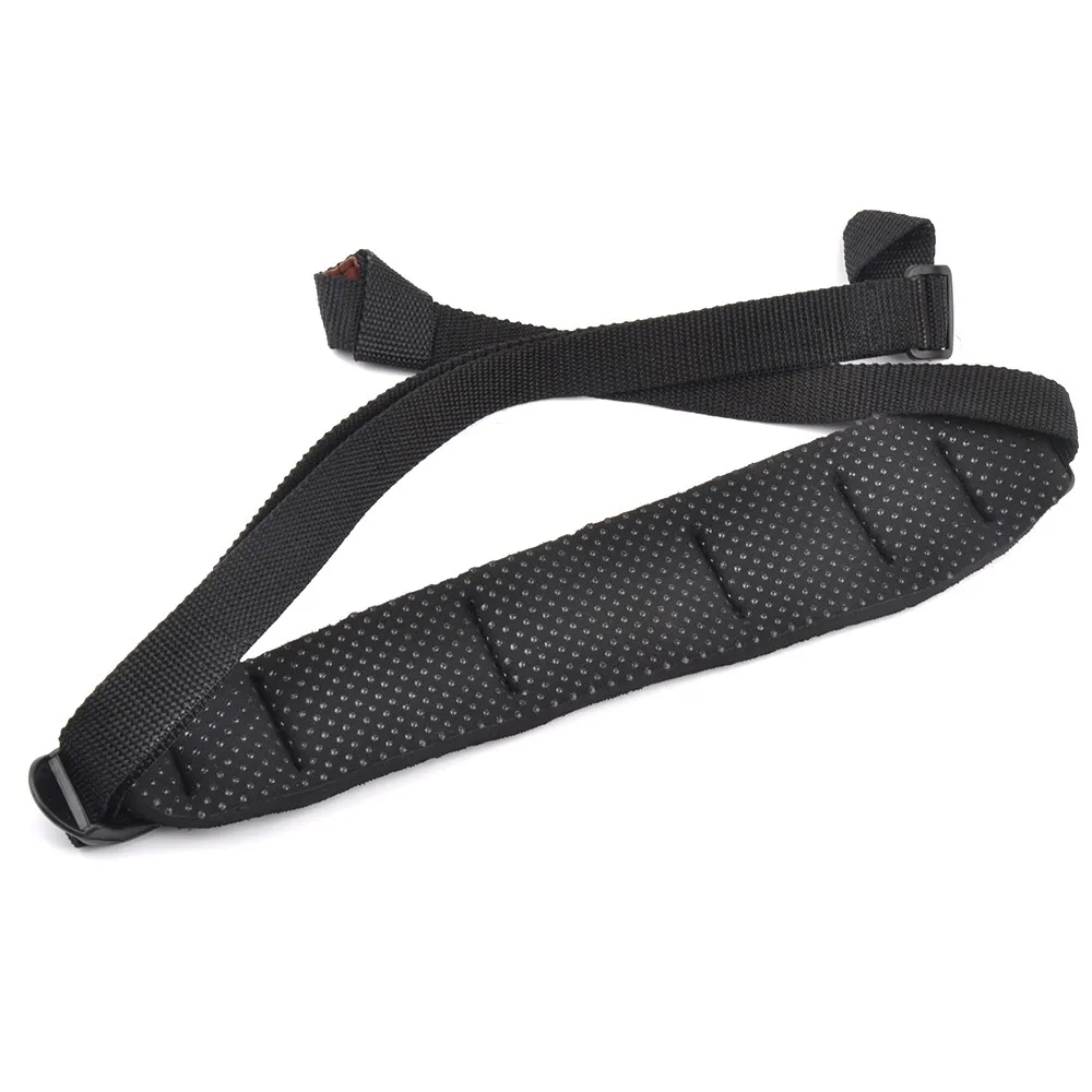 Черный Amy Airgun Air Rifle Sling Вертлюги пистолет слинг Регулировка крепеж принадлежности для охоты