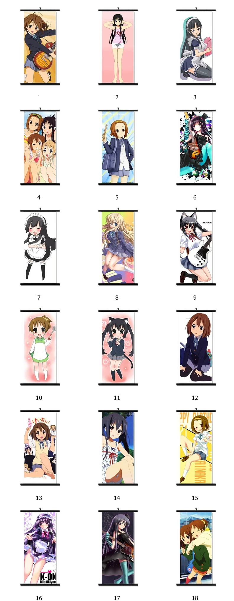 Октябрь обновления японского аниме фото! Hirasawa Yui Akiyama Mio Адзуса Накано домашний