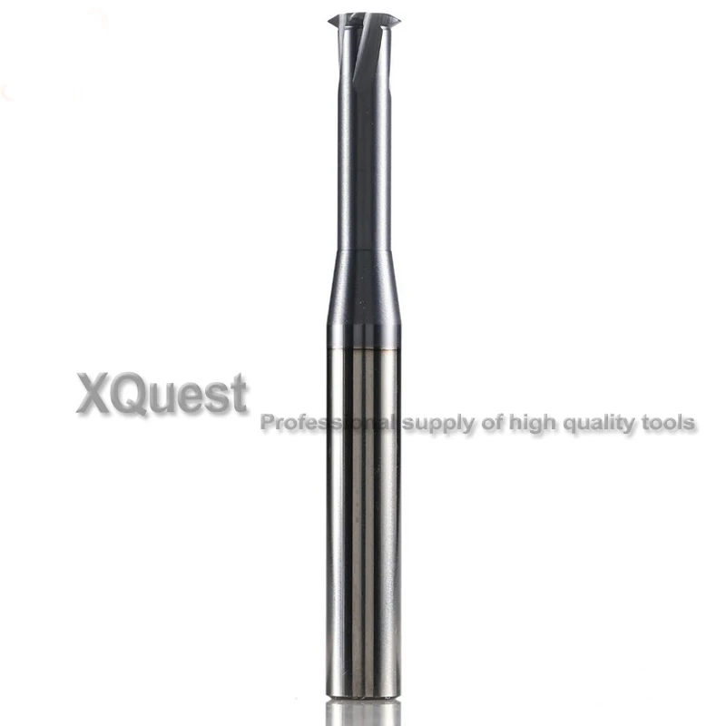 XQuest твердосплавные резьбонарезные фрезы Pith 0,25 0,3 0,35 0,4 0,5 с одним зубом резьбы фрезы P 0,7 0,8 1,0 1,25 1,5 2