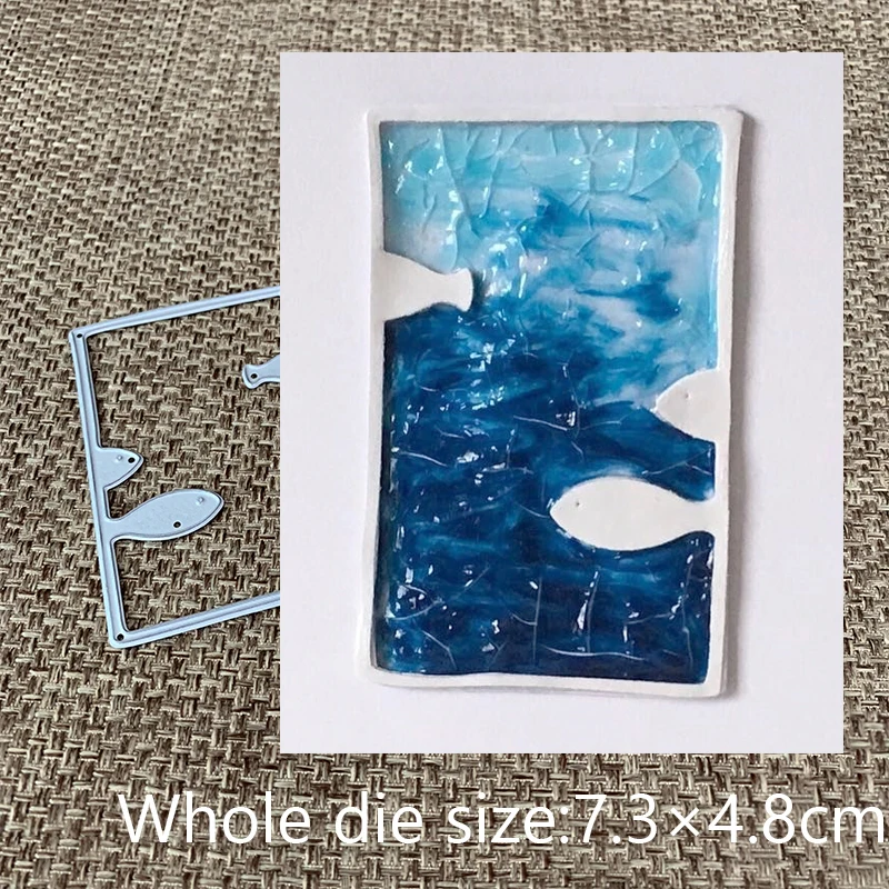 

Новый дизайн, ремесло, металлическая высечка, высечка, рамка для рыбы, фон, скрапбукинг, альбом, бумага, карточки, ремесло, тиснение, высечка