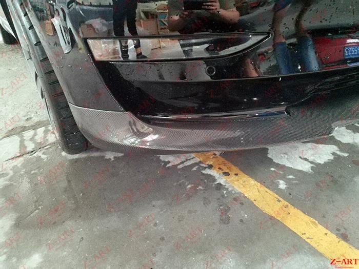 Z-ART модель 3 углеродное волокно передний подбородок для Tesla модель 3 углеродное волокно Передняя губка для Tesla модель 3 углеродное волокно передний спойлер