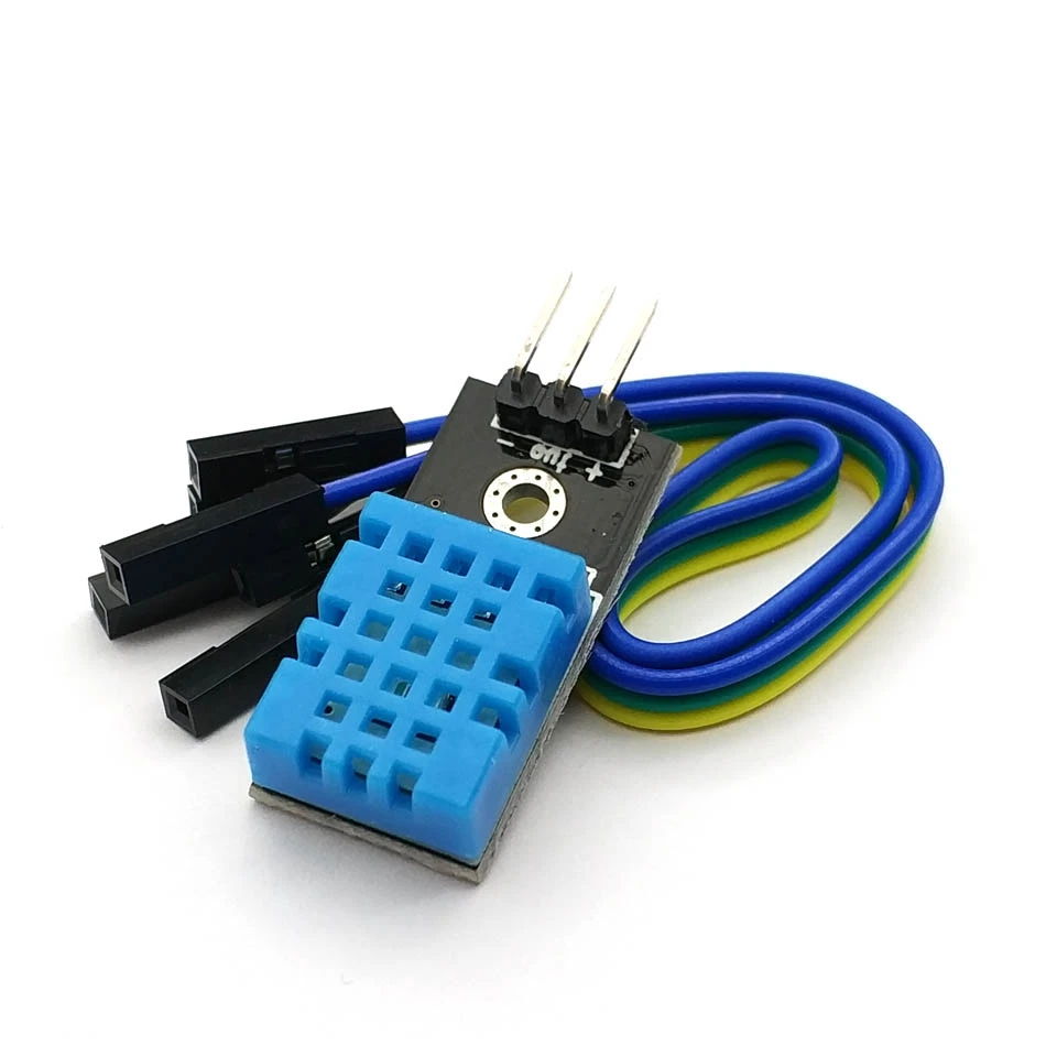 New Temperature And Relative Humidity Sensor DHT11 Module With Cable For Uno Diy Kit | Электроника