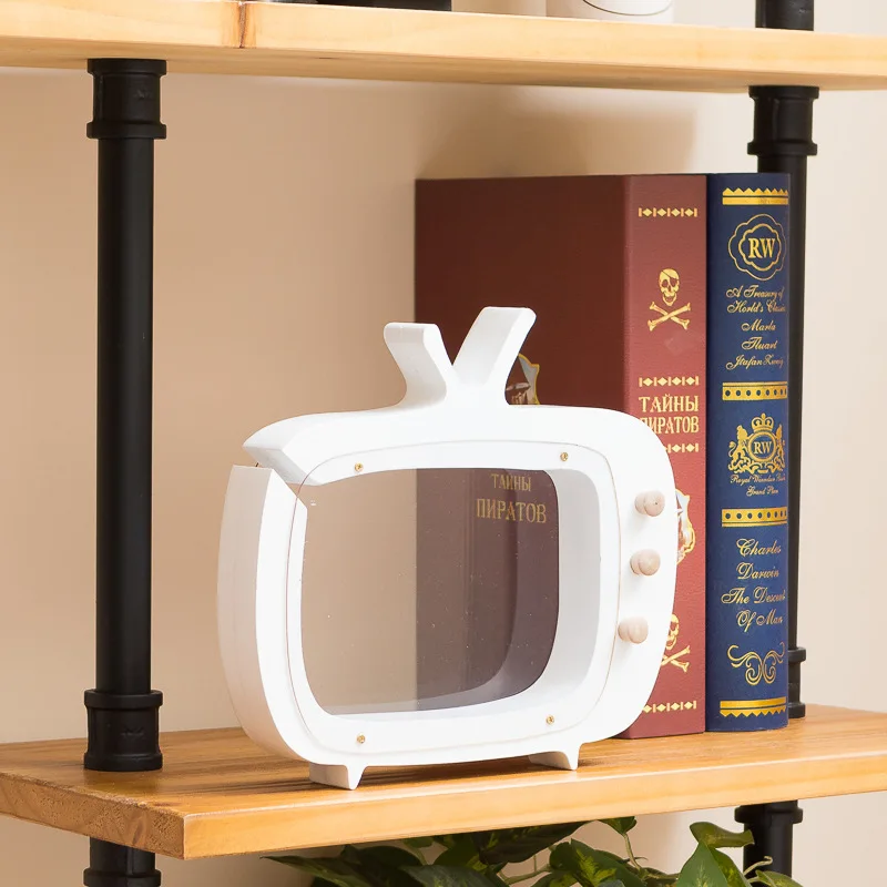 Креативные Деревянные Художественные Канцтовары копилка детская деревянная