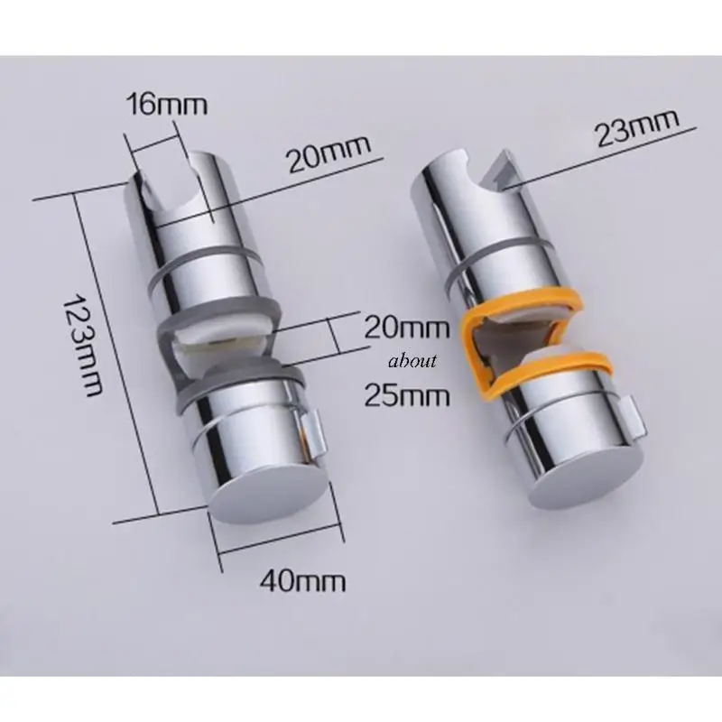 Прямой тип держатель для душевой головки подъемная стойка 20 25 мм Трубная Скоба
