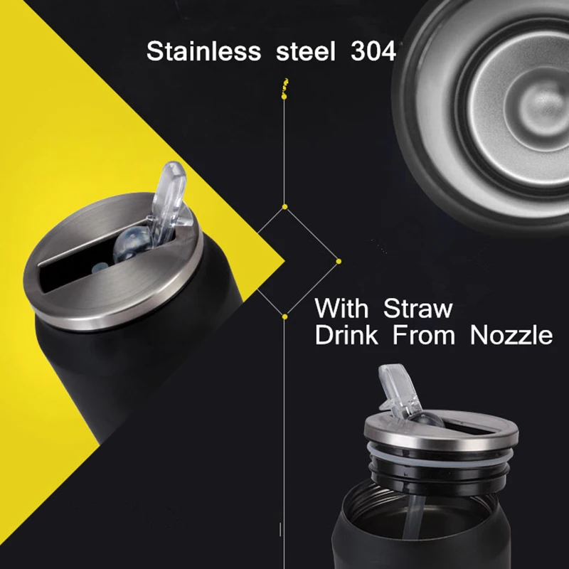 300 мл Термос креативный мультфильм Тоторо соломенная кружка термос из