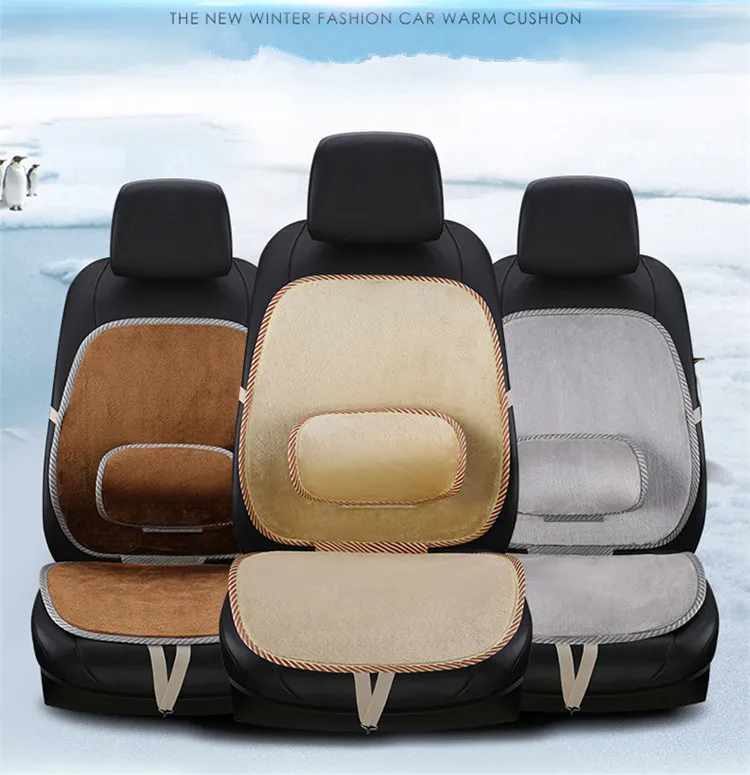 

Car Accessories , over-soft pile fabric automotive seat cushion , winter seat mat , 5seats universal