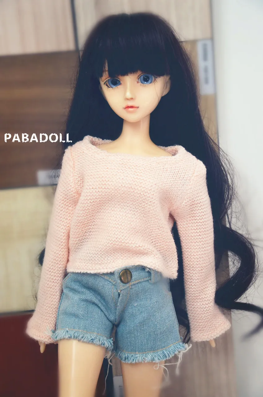 Повседневный розовый свитер для куклы BJD 1/6 YOSD 1/4 1/3 DD SD16 IP EID одежда CWB74|doll clothes|for