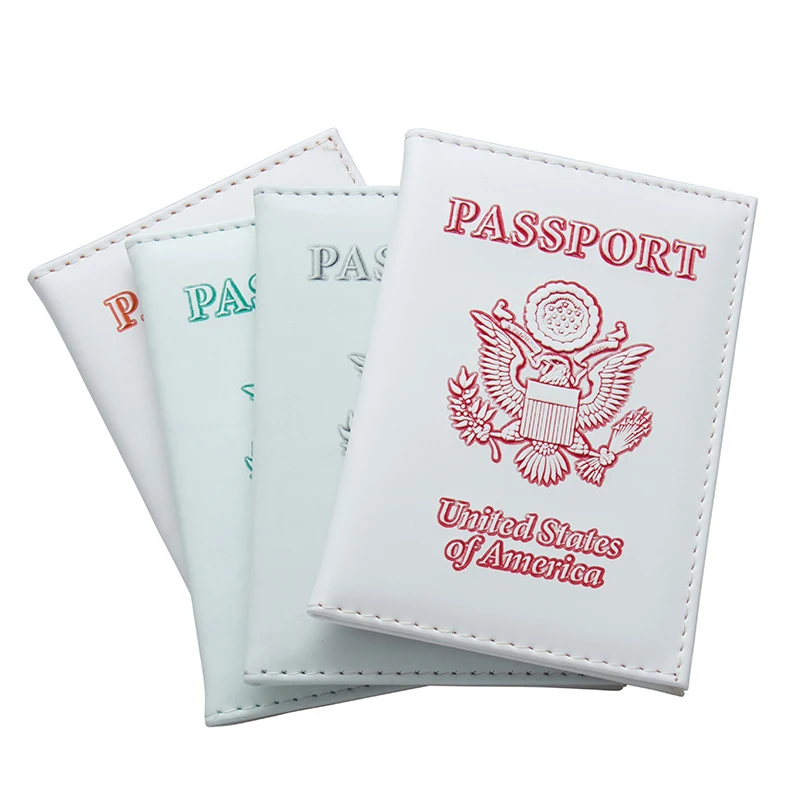 

Держатель для паспорта для путешествий из искусственной кожи держатель для карт чехол 3D тиснение русская Обложка для паспорта минималисти...