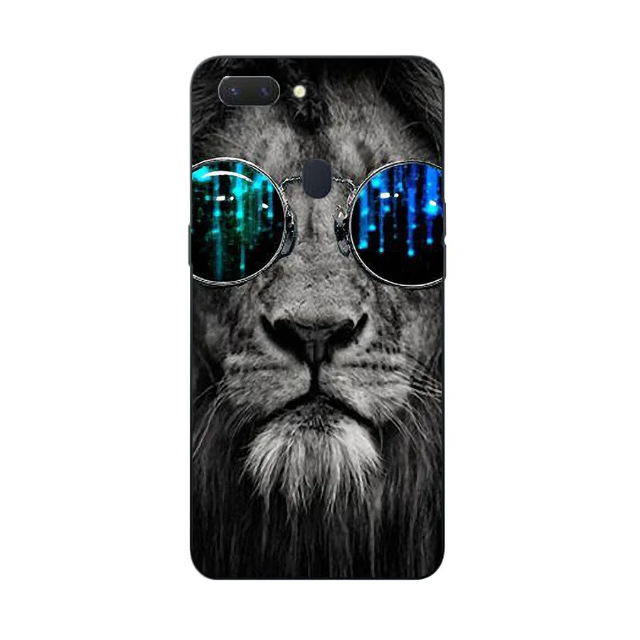 Чехол для OPPO Realme 2 мягкий силиконовый чехол из ТПУ с цветочным узором и рисунком R