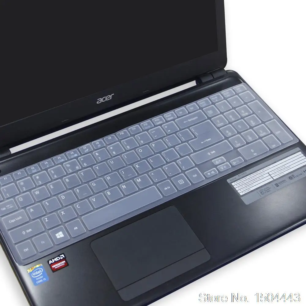 transparent Для acer Aspire V5-561 V5-561Pg V5-561G V5-561P E5-731 E5-771 E5-771G V3-731 V3-731G 15,6 17,3 крышка клавиатуры - Цвет: transparent