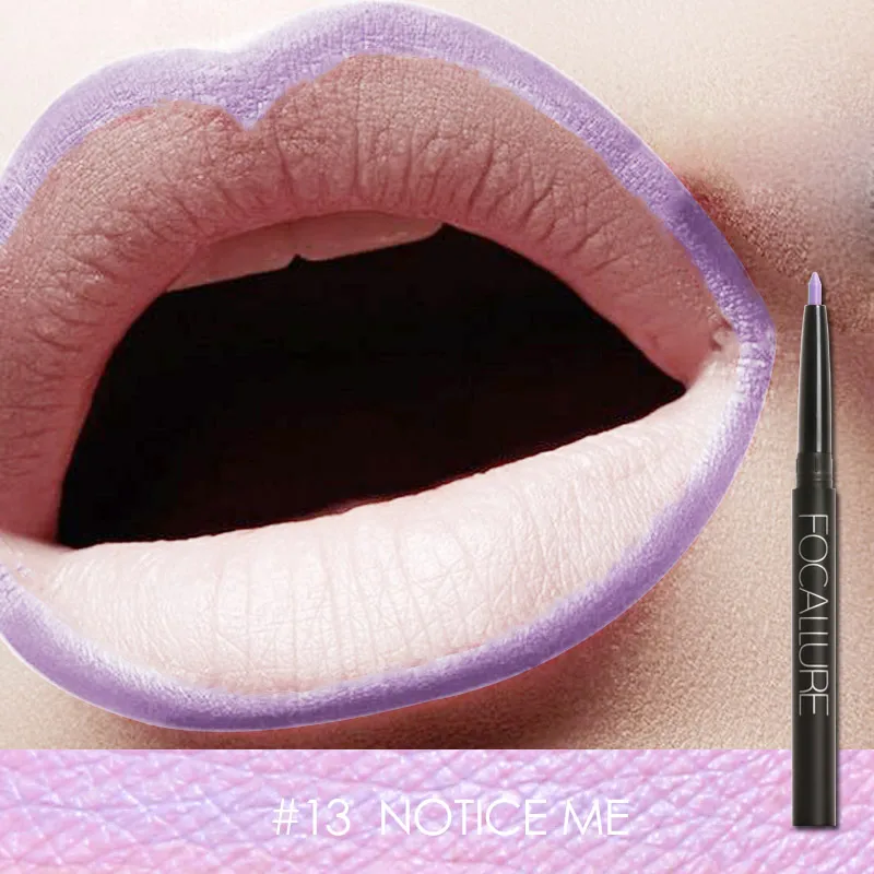 FA39-Lip Liner-13 FOCALLURE профессиональный 19 цветов Подводка для губ водонепроницаемый карандаш для губ водостойкие инструменты для губ Макияж для губ - Цвет: FA39-Lip Liner-13