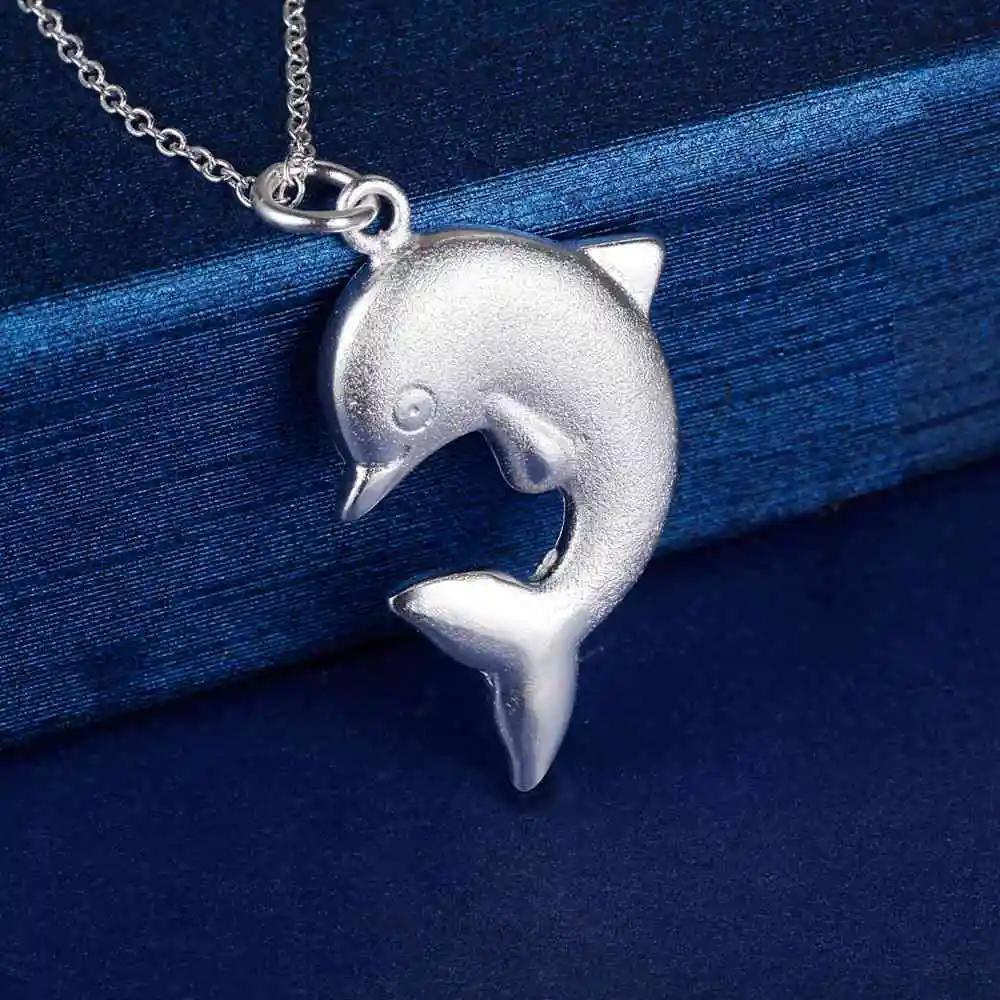 Оптовая продажа Очаровательные Подвески из серебра для женщин модные ювелирные