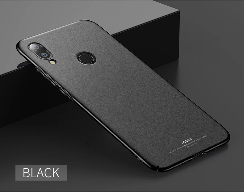 Redmi Note 6 Pro Чехол YIYONG матовый чехол для Xiaomi Redmi Note 7 6 5 Pro Чехол Xaomi PC чехол для Xiaomi Note 5 6 7 Pro Чехол