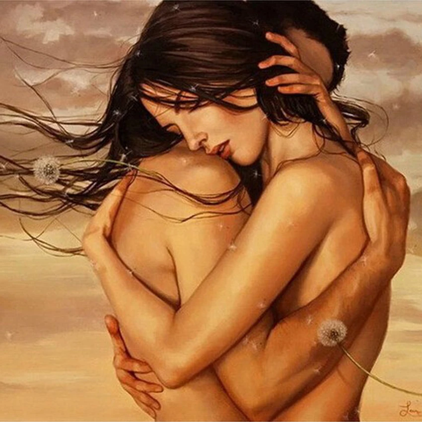 Алмазная 3D картина сделай сам для обнимания влюбленных вышивка день Святого