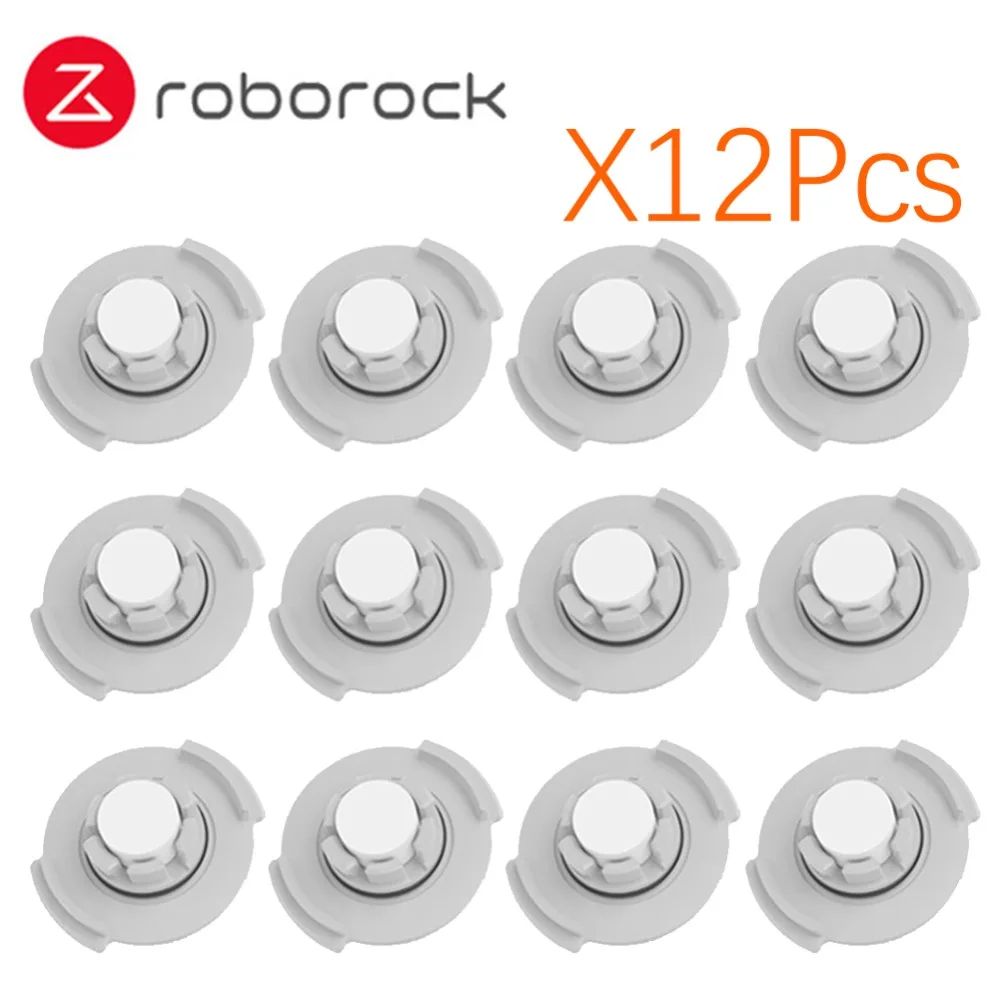 12 шт./лот, робот Xiaomi roborock S50 S51 S55 T60 T61 T65, пылесос, 2 запасные части, резервуар для воды, фильтр