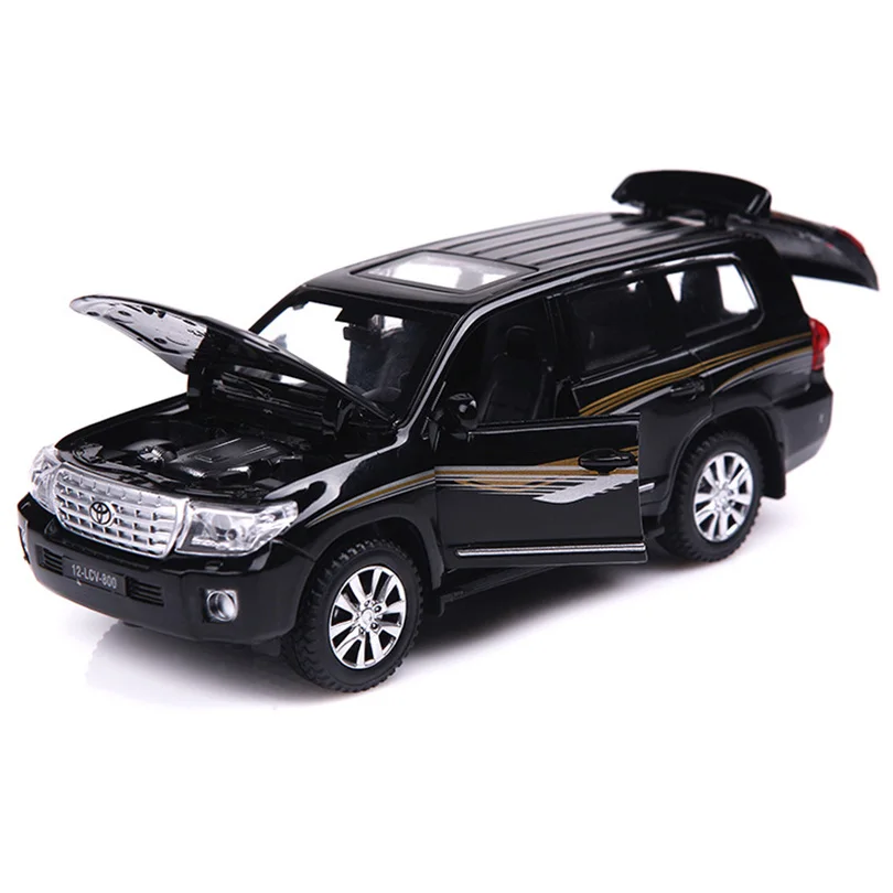 Модель автомобиля LAND CRUISER SUV V8 1:32 Игрушечная модель из сплава с подлинной