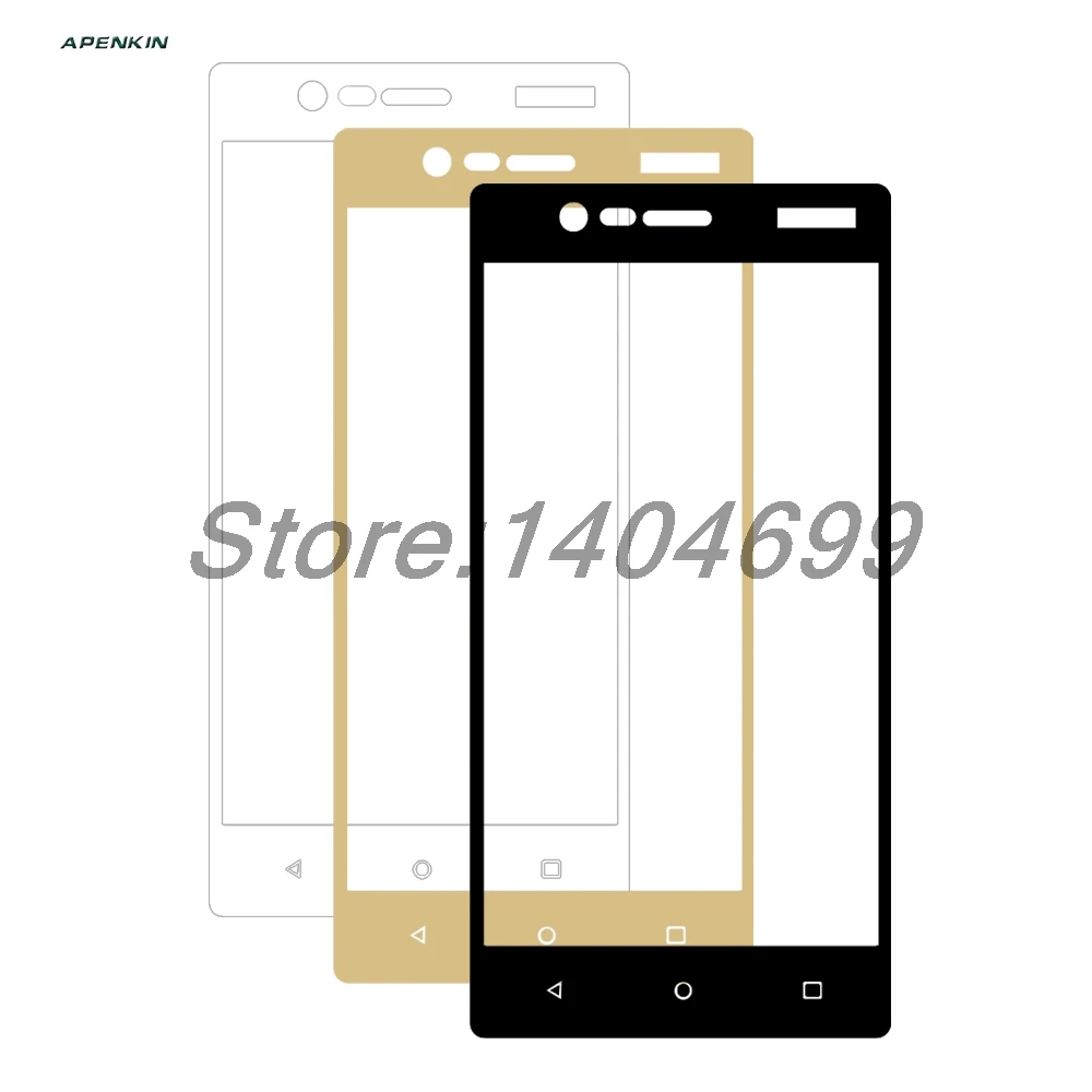 Закаленное стекло для Nokia 3 2.5D 0 26 мм полное покрытие Защитное 3|screen protector glass|screen