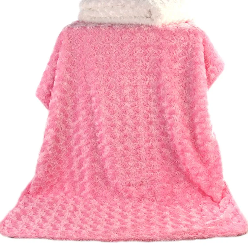 

2019 New Baby Soft Fleece Blanket Newborn Thermal Spring Summer Blanket & Swaddling Bedding Set Cotton Quilt High Quality