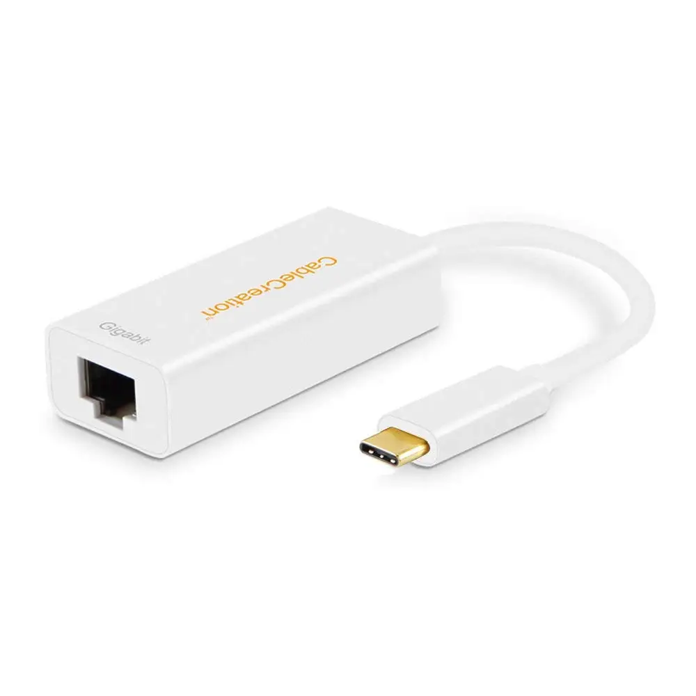 USB C к Ethernet кабель позолоченный 3 1 Type RJ45 Gigabit LAN сетевой адаптер совместимый с MacBook