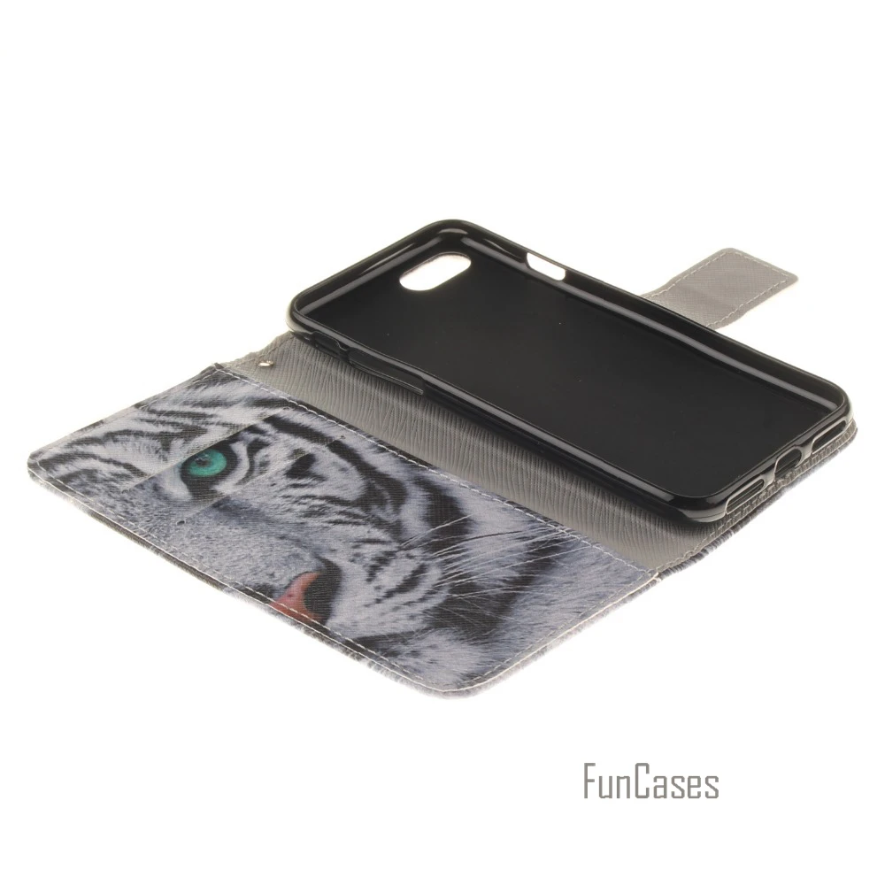 Флип-кейс для coque iPhone 7 чехол fundas 4 дюйма + подставка карт ipone ihone ifon | Мобильные