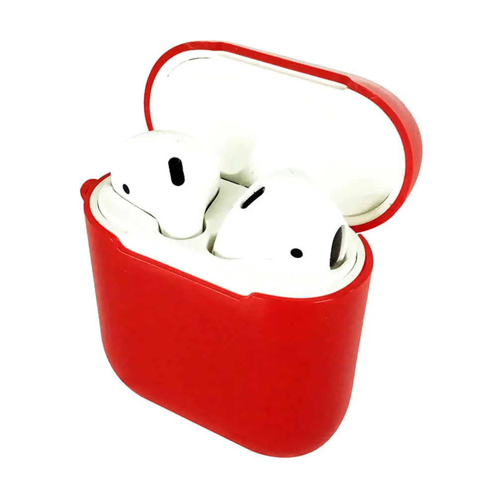 5 видов цветов Жесткий Чехол для наушников Apple Airpods противоударный чехол Air Pods