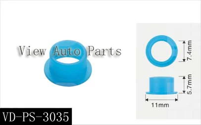 Бесплатная доставка 100 шт топливный инжектор пластиковая часть пинтл Крышка для