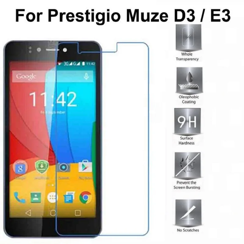 Для смартфона Prestigio Muze D3 E3 B3 K3 B7 A7 Grace Z5 D5 LTE стеклянная Высококачественная защитная