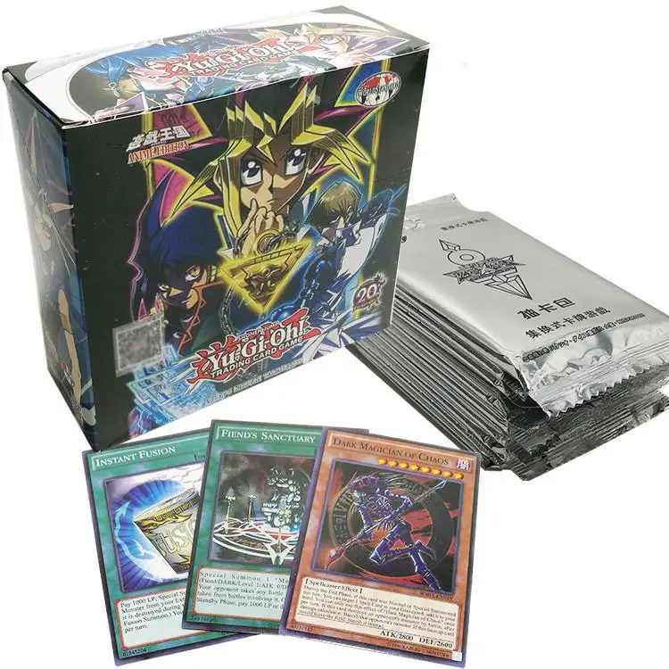 Yugioh legend deck 240 шт набор с коробкой yu gi oh Аниме игровая коллекция карт детские игрушки для мальчиков - Цвет: 240pcs