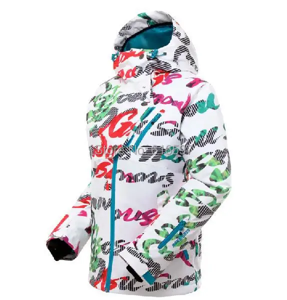 Hot sale Winter Outdoor sports Fashion Ski Coat High quality Waterproof Thickening Keep warm Women Jacket 030C Free shipping | Спорт и