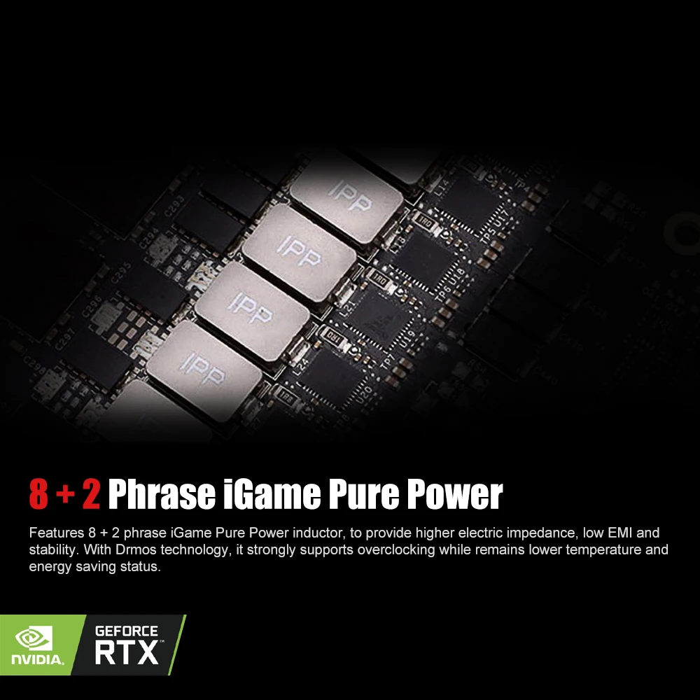 Красочная графическая карта iGame GeForce RTX 2060 GDDR6 6G Nvidia игровая видеокарта 1365-1680 МГц PCI-E 3,0 placa de видео для игр