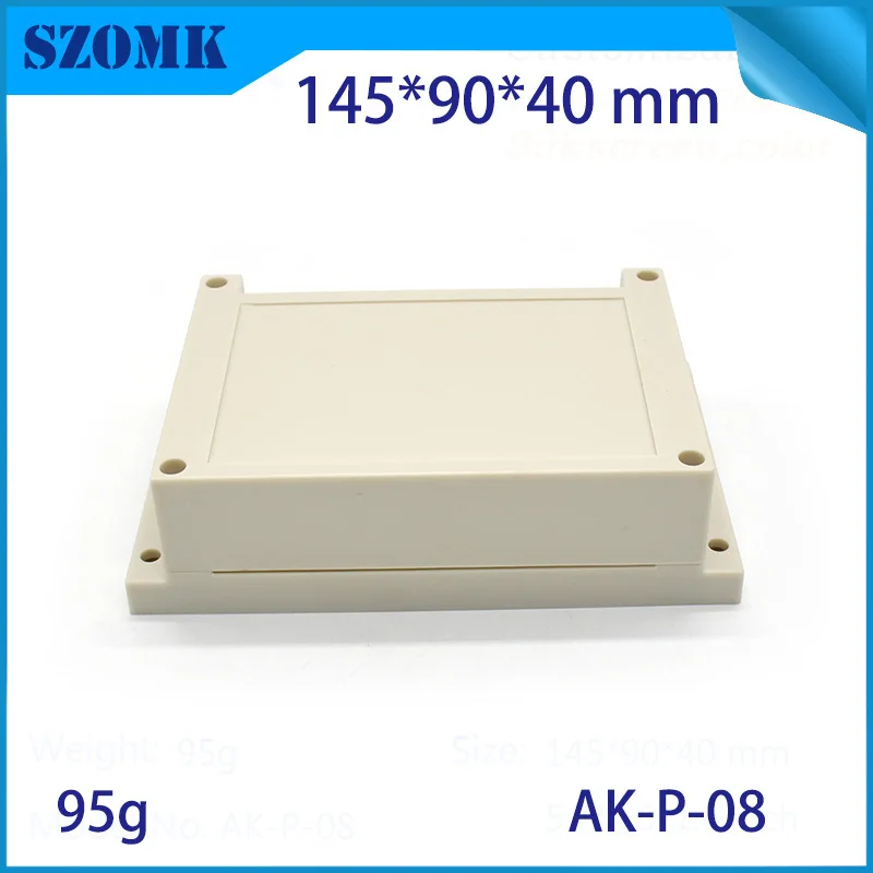 10 шт., 145*90*40 мм diy Электронные чехол управления abs корпус пластиковый корпус проект профиль коробка
