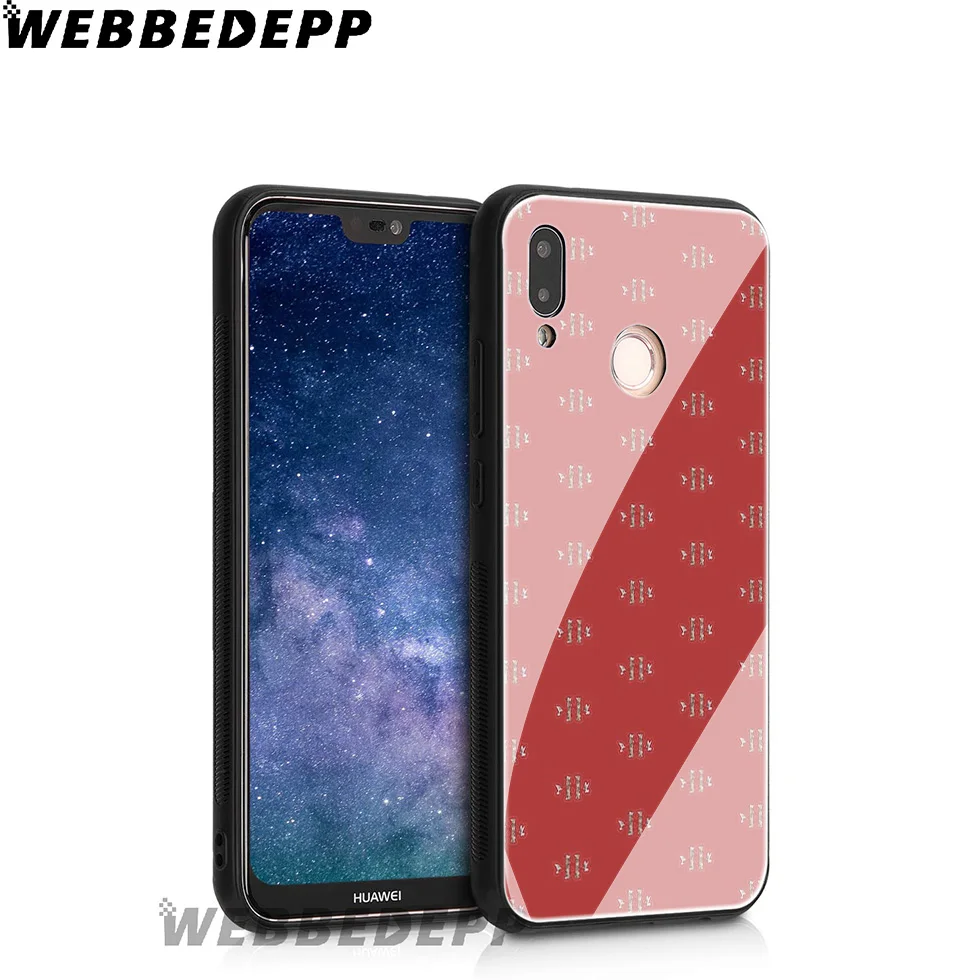 WEBBEDEPP чехол из закаленного стекла для Huawei Mate 20 P20 P10 P Smart 2019 2018 и Honor 10 9 8X 7A Lite Pro |