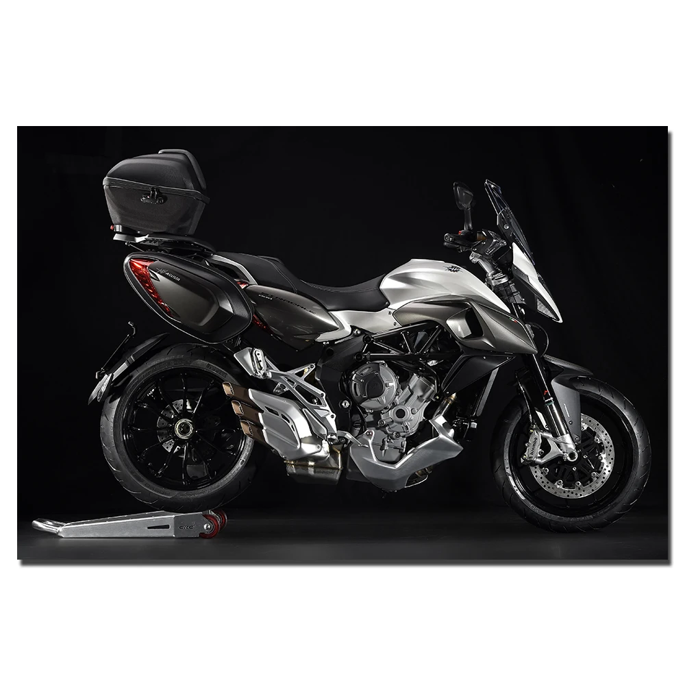 MV Agusta Stradale 800 супер мотоцикл Холст Картина автомобиля постер настенные