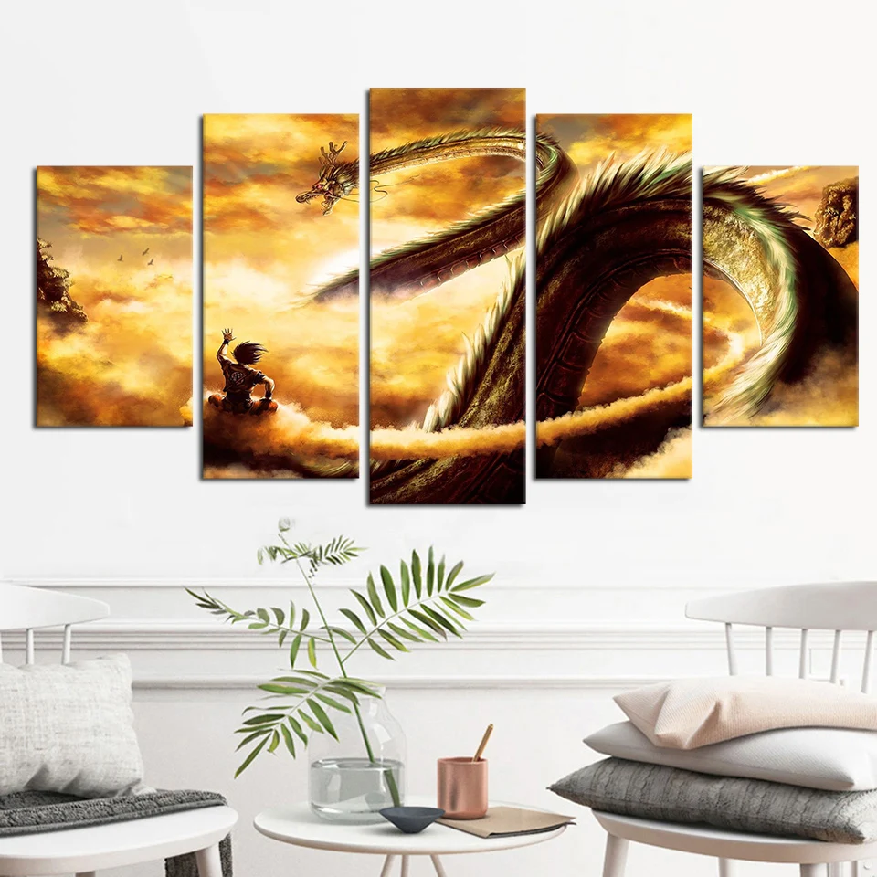 Картина на холсте с HD принтами Современная Настенная художественная структура 5