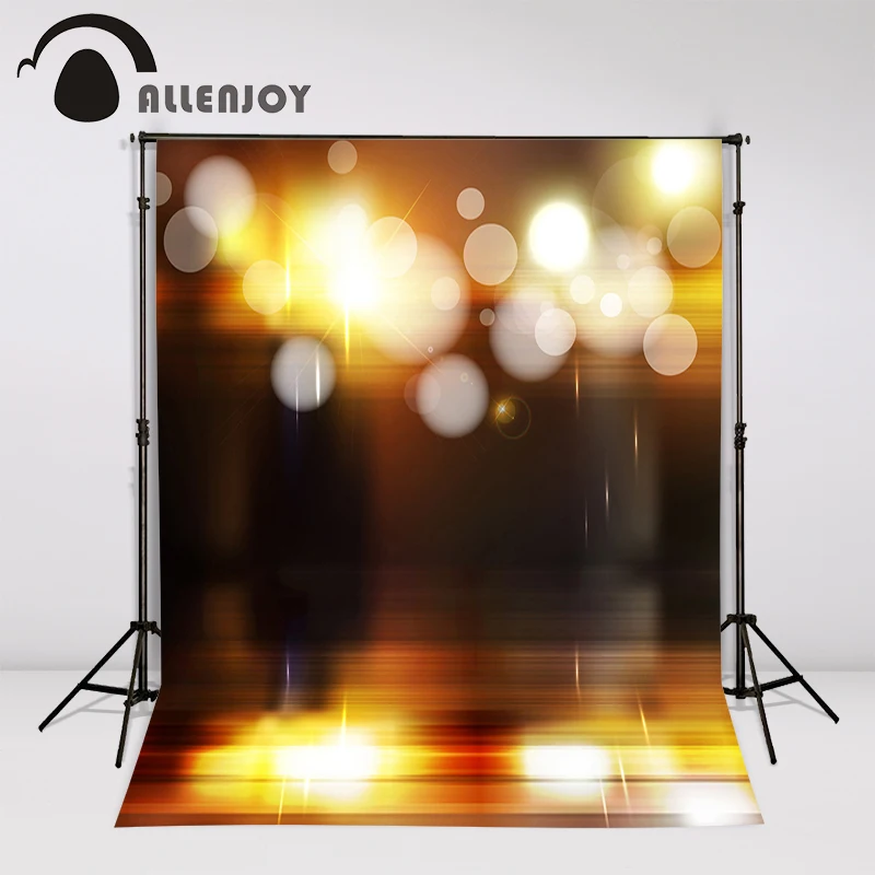 Фон для фотосъемки Allenjoy с изображением золотого размытого Пузырькового шатра