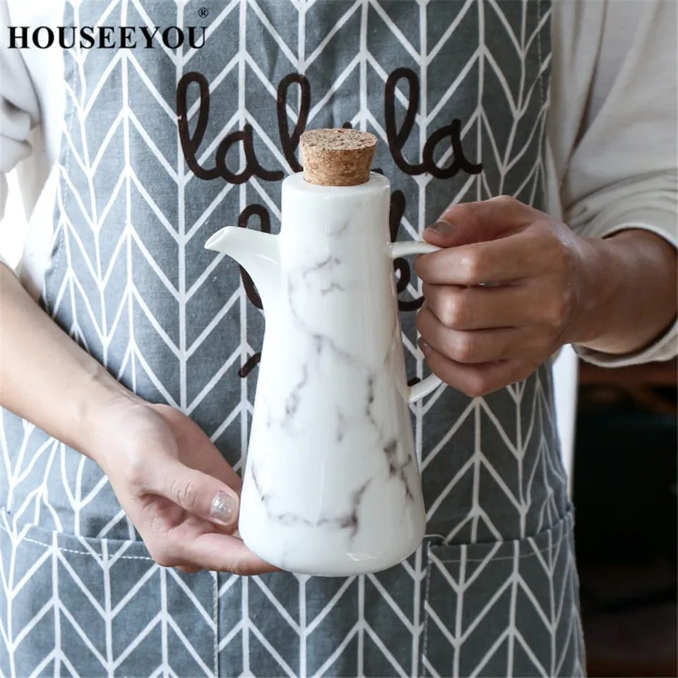 Кастрюля для оливкового масла HOUSEEYOU в скандинавском стиле бутылка уксуса и сои