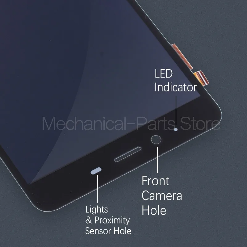 Дисплей для XIAOMI Redmi Note 2 LCD в сборе с тачскрином на рамке Оригинал 5.5''