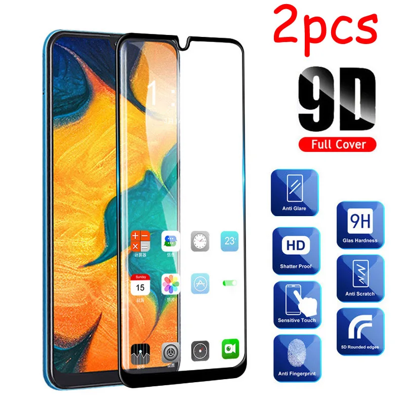Закаленное стекло с полным покрытием для Samsung A50 A21S M30 A30 A71 A51 защитная пленка Galaxy A